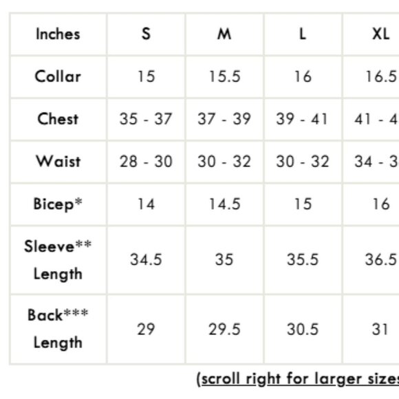 Black Denim Tapered Fit Shirt Large Men's Button Down Longsleeve Stretch Cotton - Picture 5 of 5